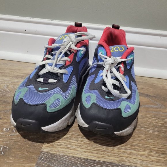 NikeAir Max 200 Royal Pulse Blue Running Sneakers AT5627-400 5Y Wmns SZ 6.5 - Picture 2 of 6